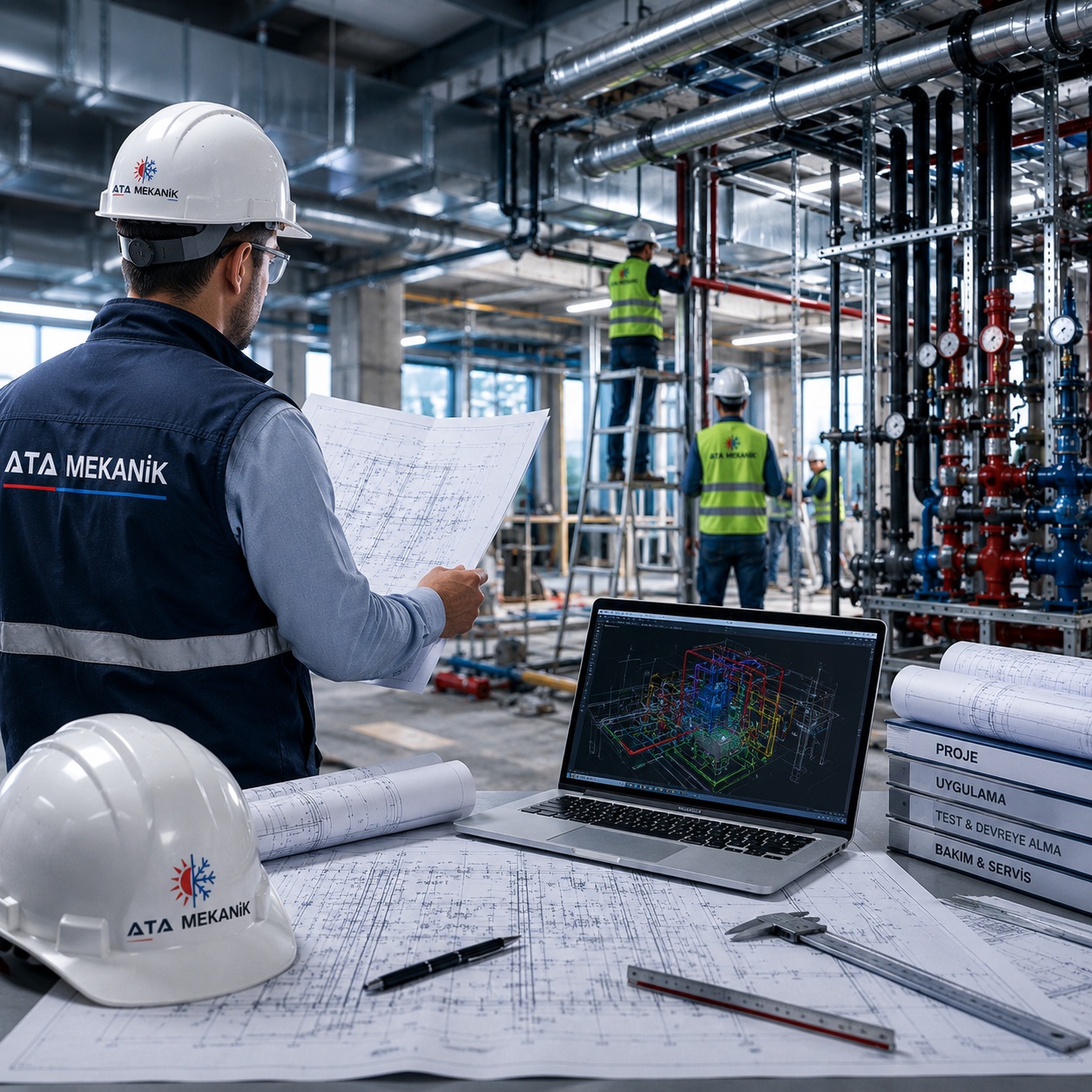 Projeden Teslime Anahtar Teslim Mekanik Tesisat Hizmetleri